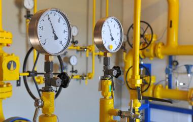 An industrial facility showing measurement equipment 