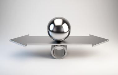Metal ball balancing
